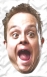 Ponceman Head T (white): ponceman_poncehead_whiteT_CU.jpg