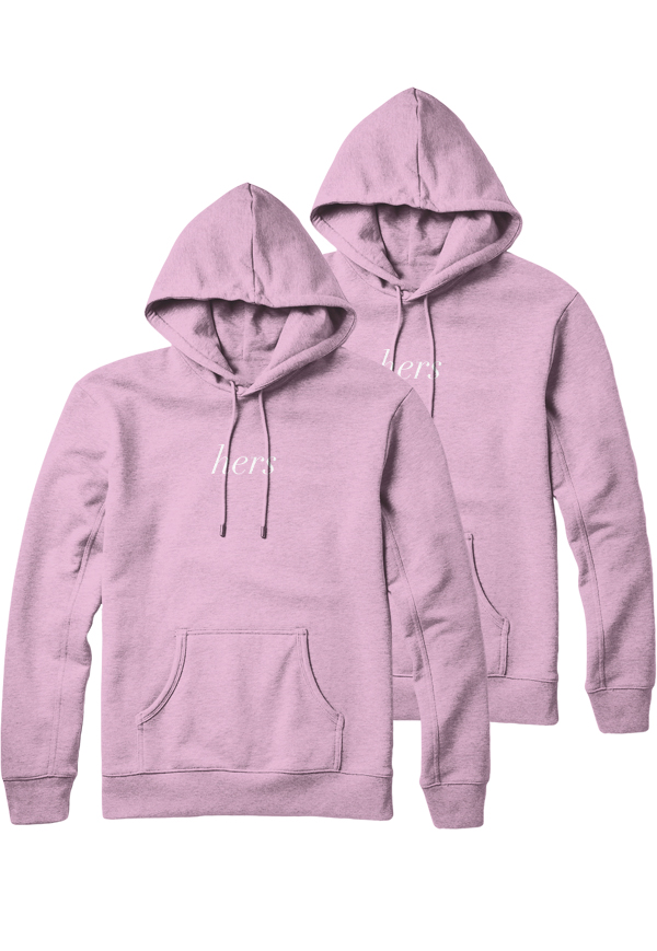 hers and hers hoodies