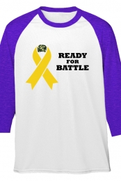 Purple Ribbon Raglan - Sofie Strong