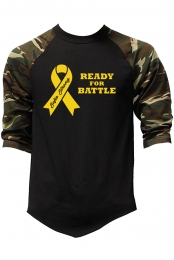 Camo Ribbon Raglan - Sofie Strong
