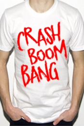 Crash Logo (White)