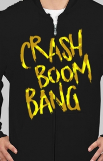 Gold Logo Hoodie (black)
