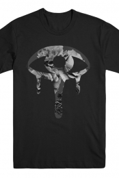 Floral Eye Tee (Black) - Eyes Set To Kill