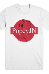 Red & White Tee - PopeyJN