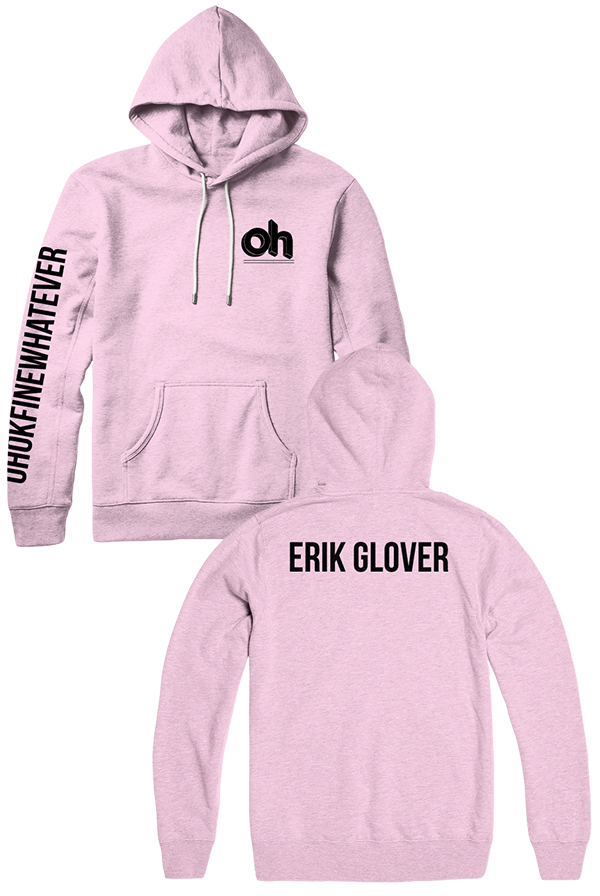pink store hoodies