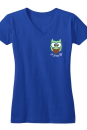 ATL Women's V-Neck (Blue)