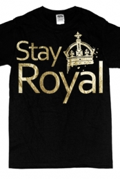 Stay Royal Gold Foil (bl...