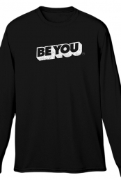 Be You Long Sleeve Tee (Black) - Nic Howell