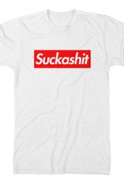 Suckashit Tee (White)