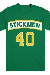 Stickmen 40 Tee (Kelly Green)