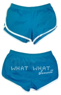 What What Shorts (teal)