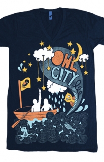 Midnight Ride V-Neck (navy)