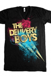 Watercolor V-Neck (black)