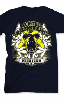 Michigan Bear (Navy)