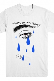 These Tears Have Feelings Tee (White) - Super Messy