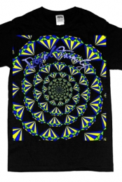 Spiral Diamonds Blue Foil