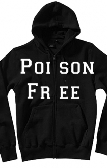 Poison Free Zip Up Hoodie