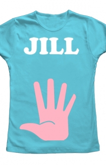 Jill with Pink (light blue)