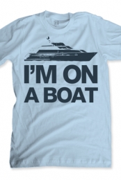 I'm on a boat