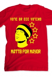 Matt for Mayor (red)