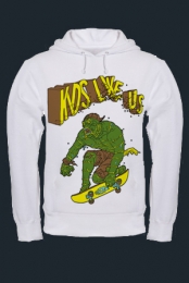 Tucknee Zip Up Hoodie (w...