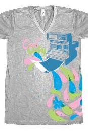 Camera V-Neck (heather g...