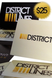 $25 Gift Card District Lines