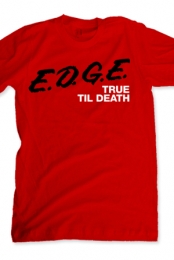 E.D.G.E. Red with Black Text