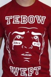 Tebow Wept