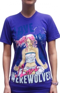 I Love Werewolves (Purple)