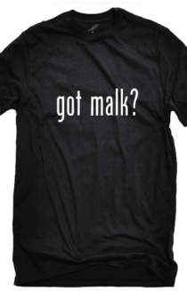 Got Malk (Black Crew-Neck)