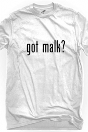 Got Malk (White Crew-Neck)