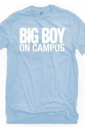Big Boy On Campus (Light Blue Crew-Neck)