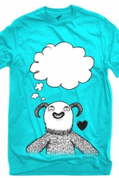 Cloudy Thoughts (aqua)