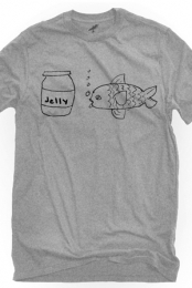 Jellyfish (Heather Grey Crew-Neck)
