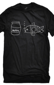 Jellyfish (Black Crew-Neck)