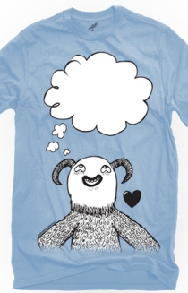 Cloudy Thoughts (light blue)