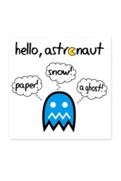 Paper! Snow! A Ghost!