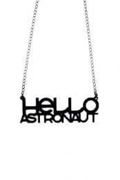 Hello Astronaut Necklace