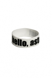 Hello, Astronaut Wristband