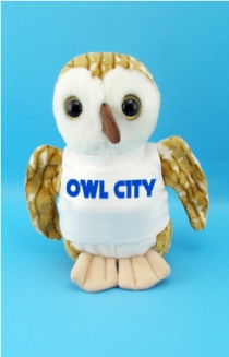 Owl City Stuffed Owl