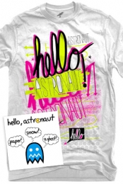 Scribble T-Shirts + Paper! Snow! A ghost!