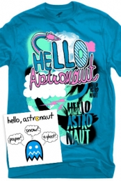 Rocket T-Shirts + Paper! Snow! A ghost!