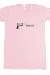 Doris (Light Pink V-Neck)