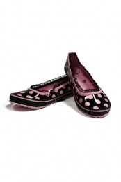 Polkaholic Flat (Black)