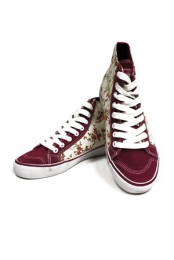 Skull & Rose Hi Top