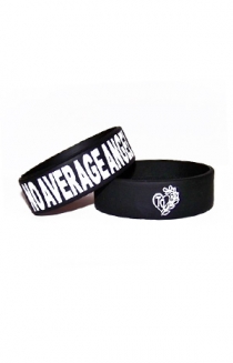 No Average Angel Wristband (Black)