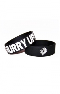 Hurry Up Wristband (Black)