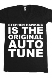 Stephen Hawking V-Neck (Black)