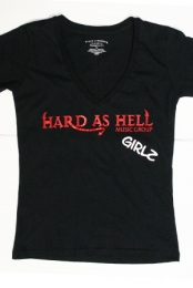 Hard As Hell Girlz V-Neck